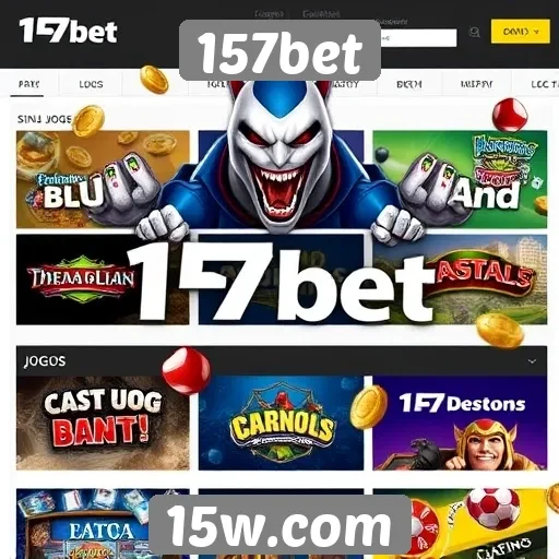 157bet opções de jogos online diversificadas